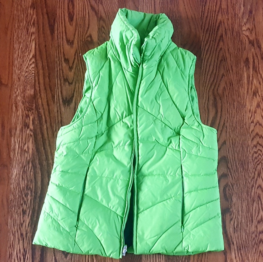 Kenneth Cole Green Puff Vest